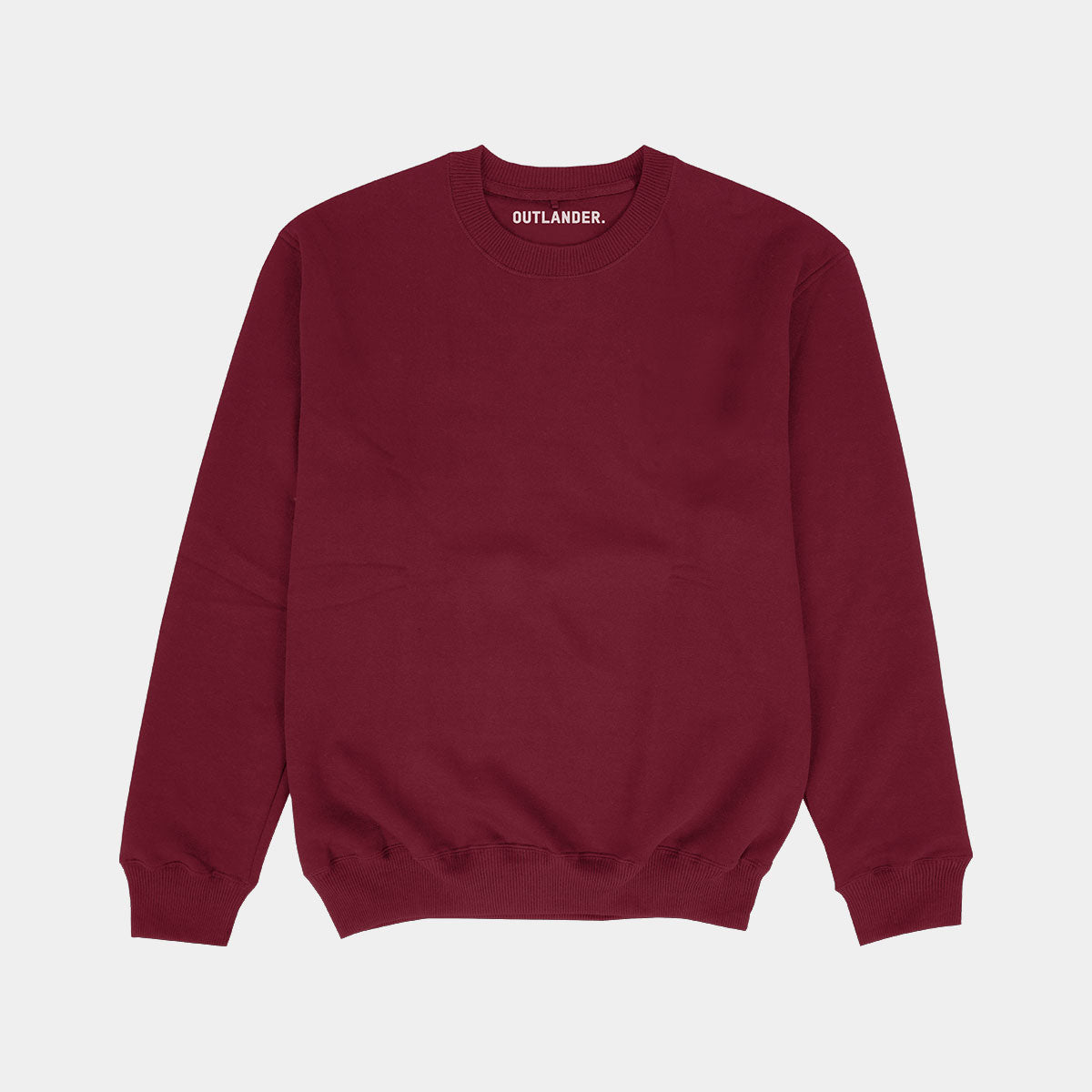 Basic Maroon Sweatshirt