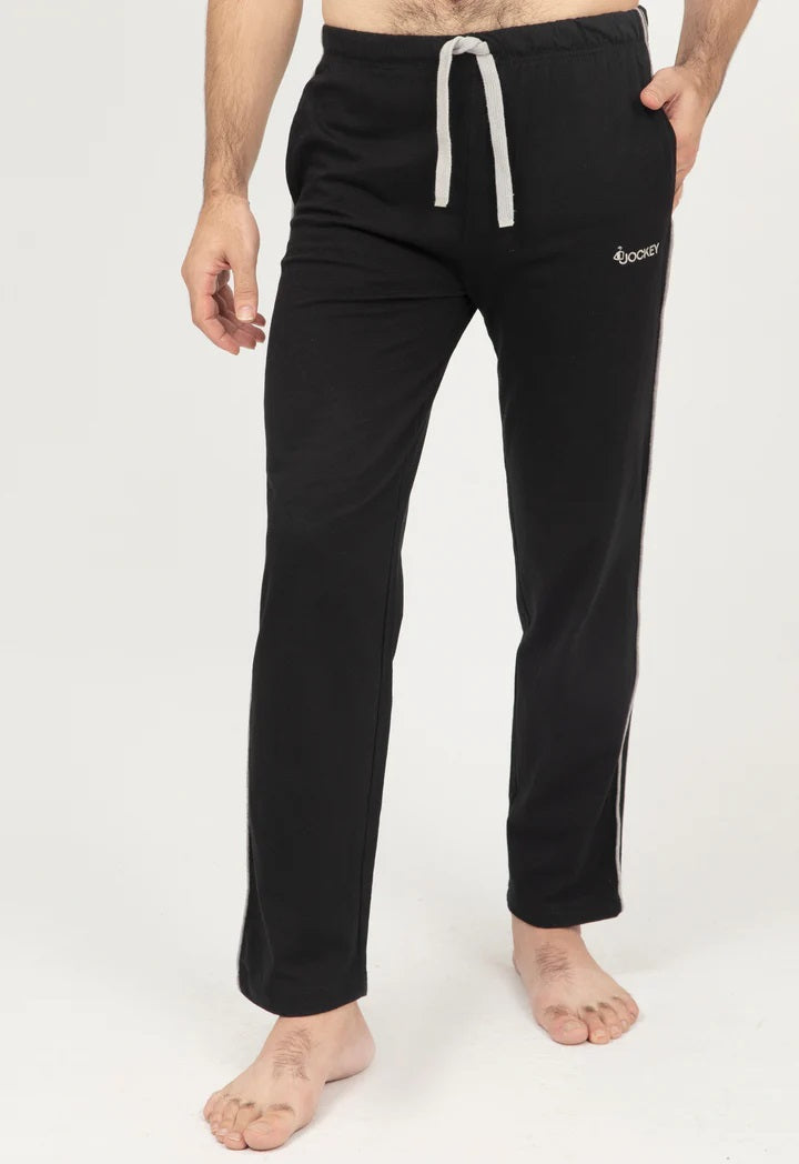 Black Knit Pajama Trouser