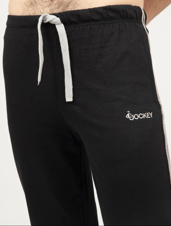 Black Knit Pajama Trouser 2