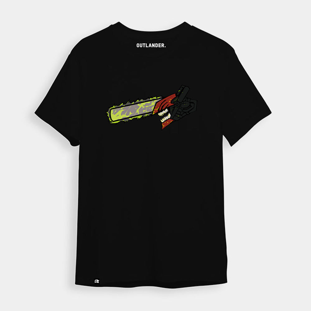 Chainsaw Devil Oversized T-Shirt B
