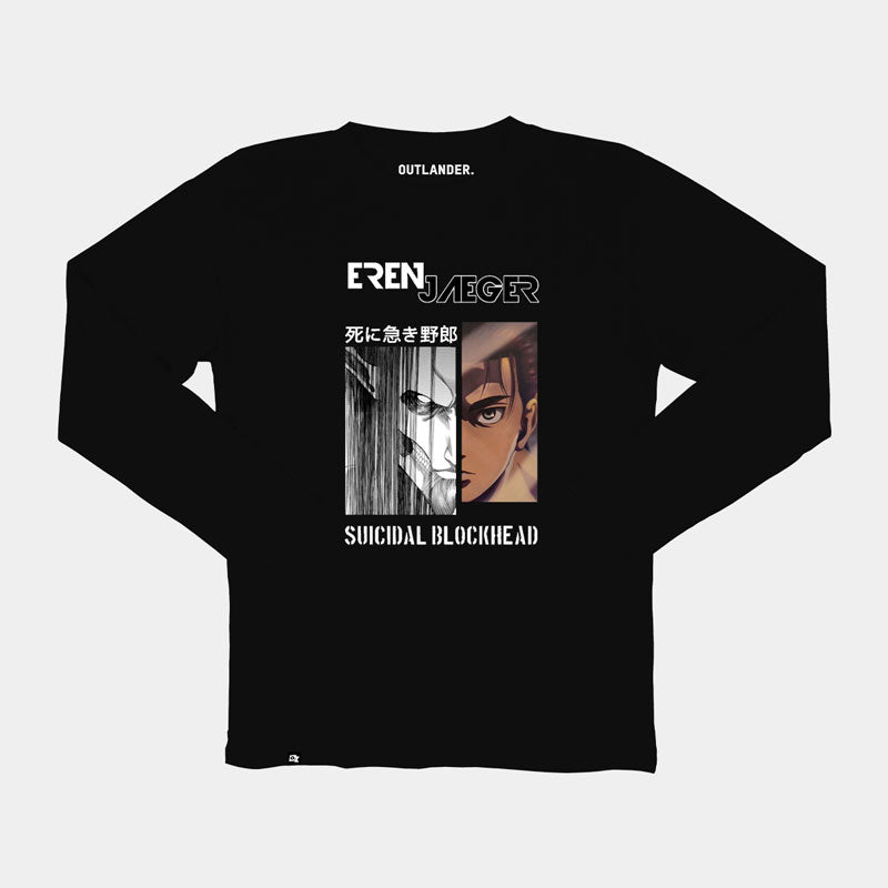 Eren Yeager Full Sleeve T-shirt
