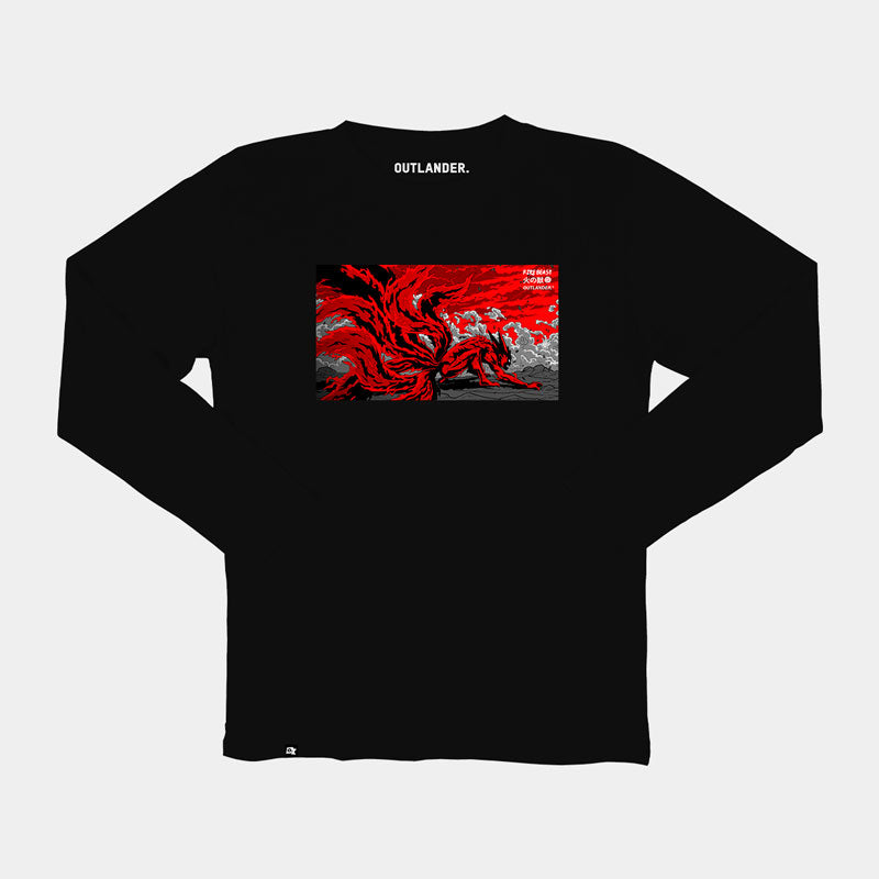 Four Tails Naruto Full Sleeve T-shirt