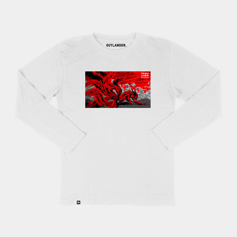 Four Tails Naruto Full Sleeve T-shirt W