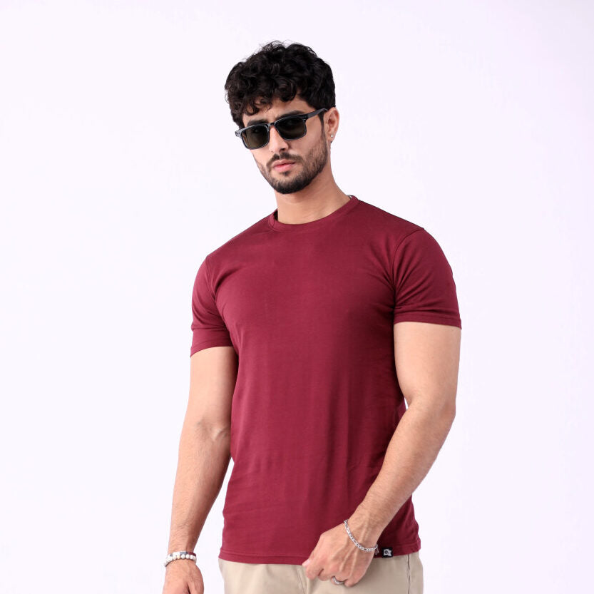 Maroon T-shirt