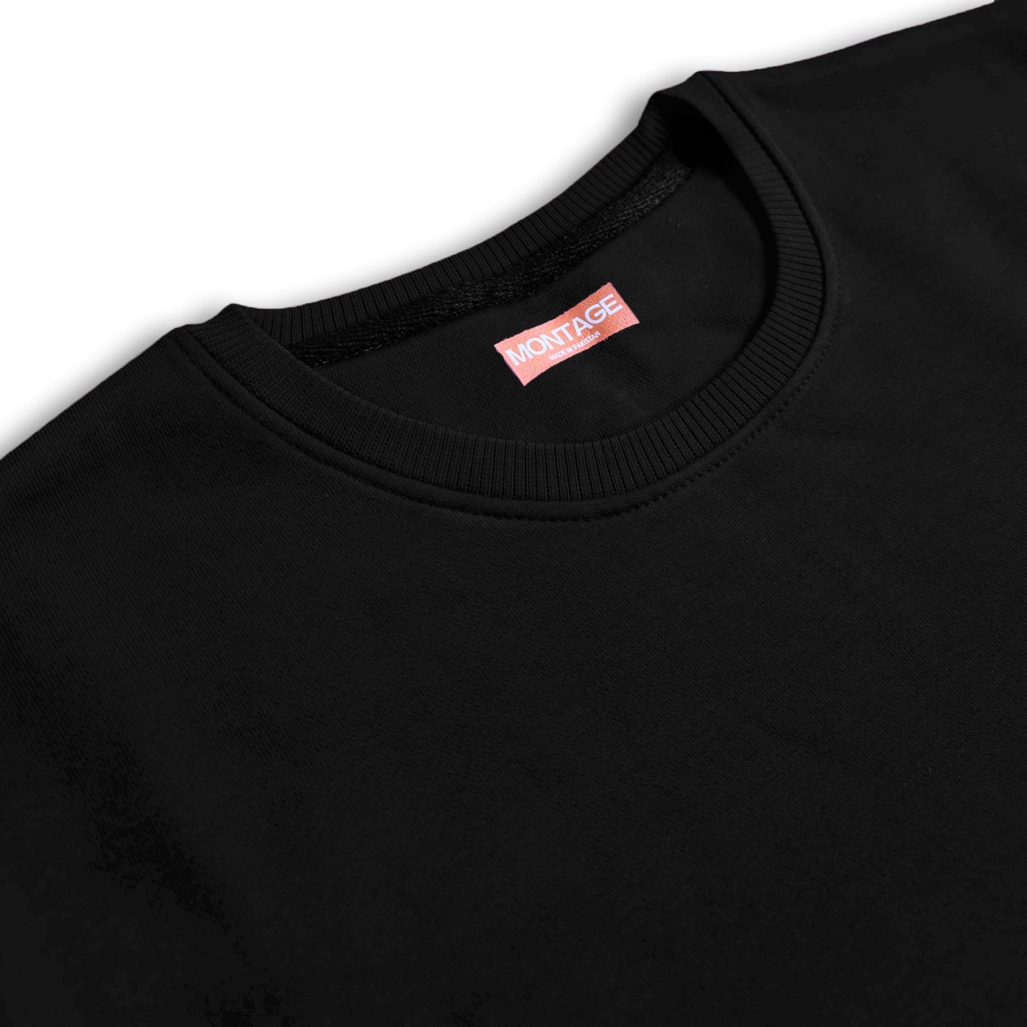 Montage - Basic Black Sweatshirt 1