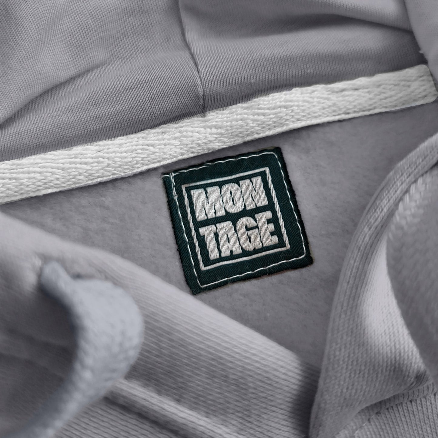 Montage - Silver Gray Hoodie 1