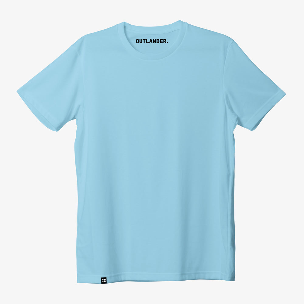 Slim Fit Baby Blue T-shirt