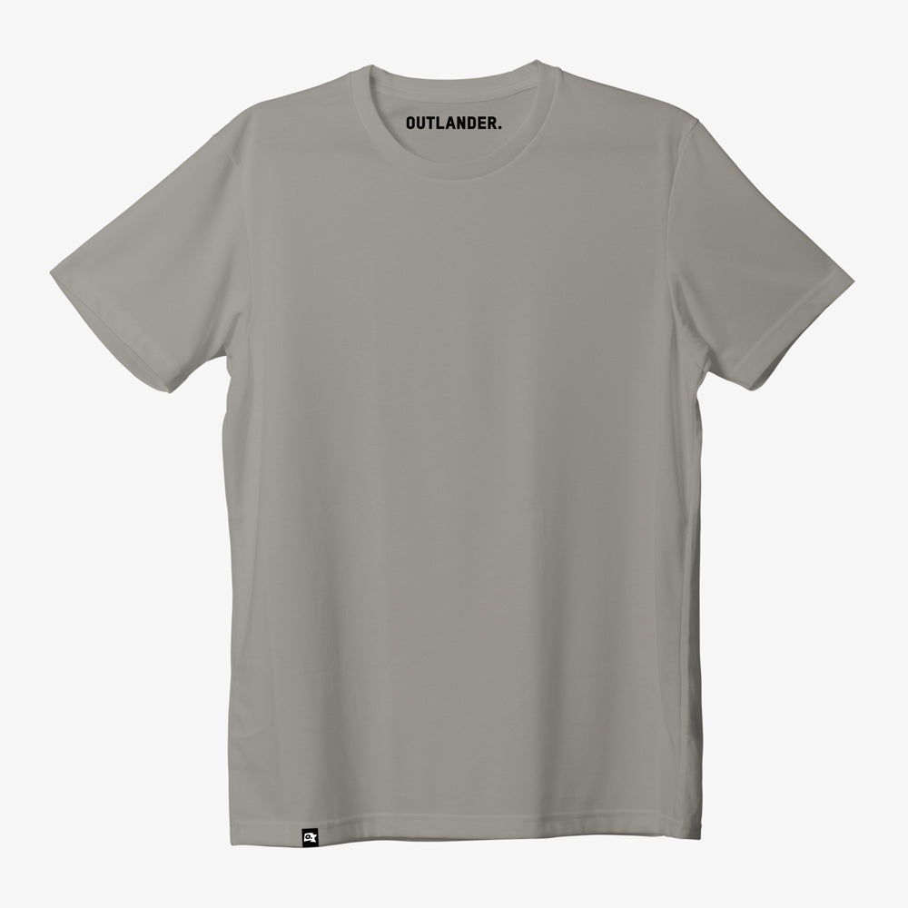 Slim Fit Stone Gray T-shirt
