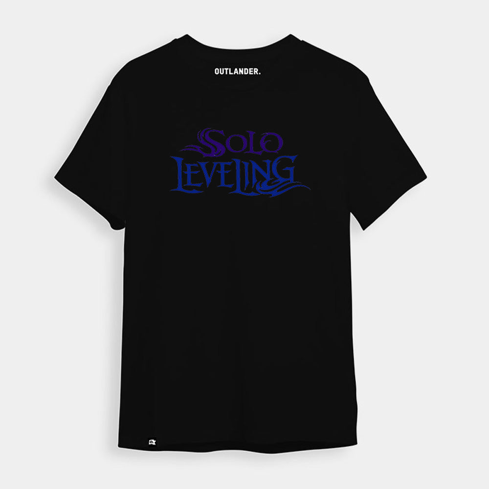 Solo Leveling Logo Oversized T-shirt B
