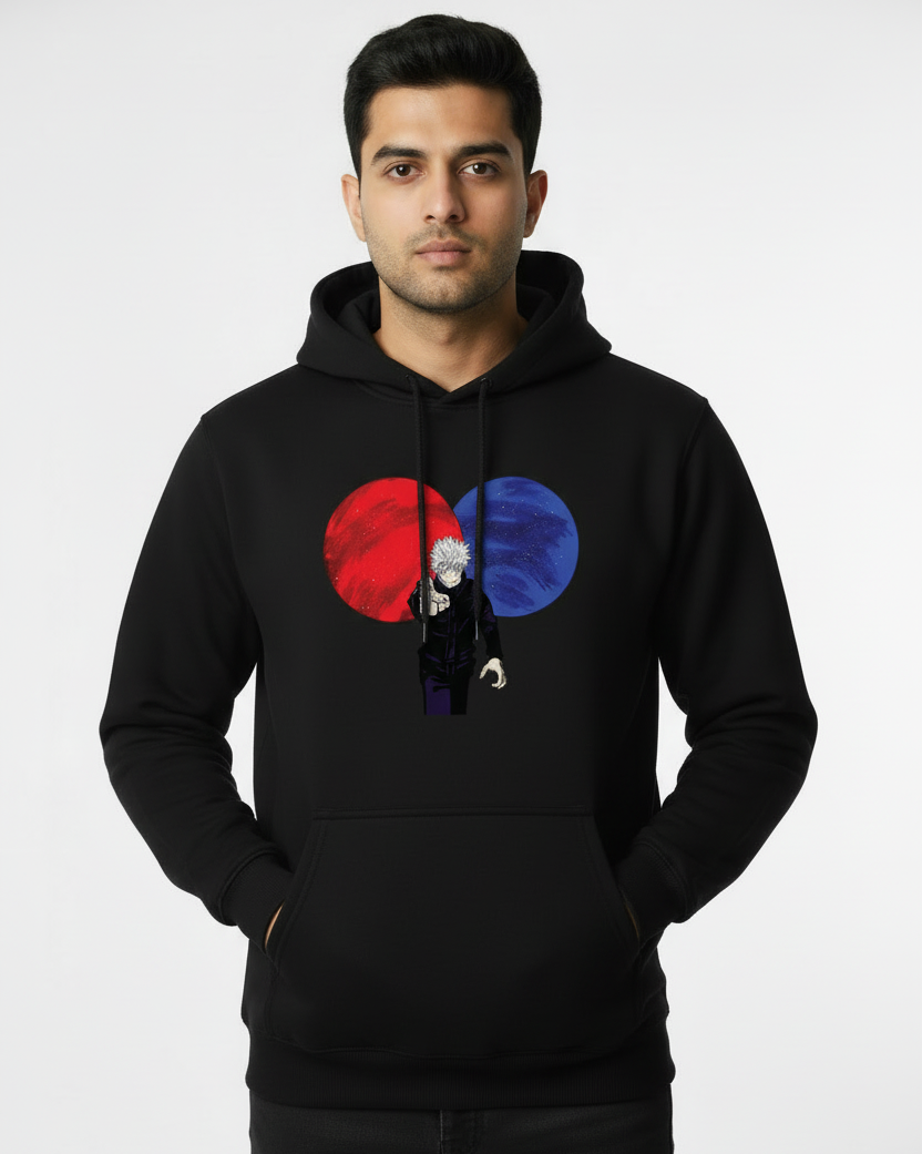 Gojo Limitless Hoodie Front View - Large Design