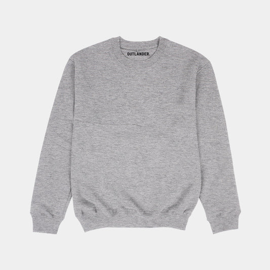 Basic Heather Grey Sweatshirt