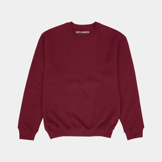 Basic Maroon Sweatshirt