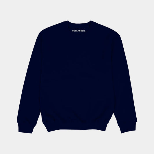 Basic Navy Blue Sweatshirt