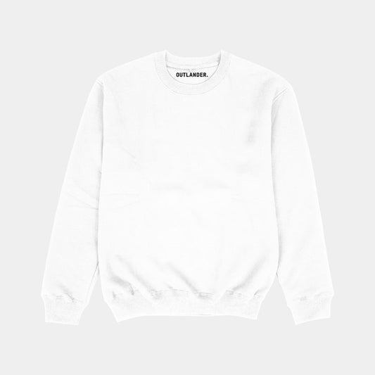 Basic White Sweatshirt