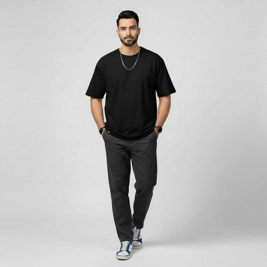Black Oversized T-shirt