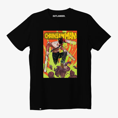 Chainsaw Man Poster Design T-shirt B