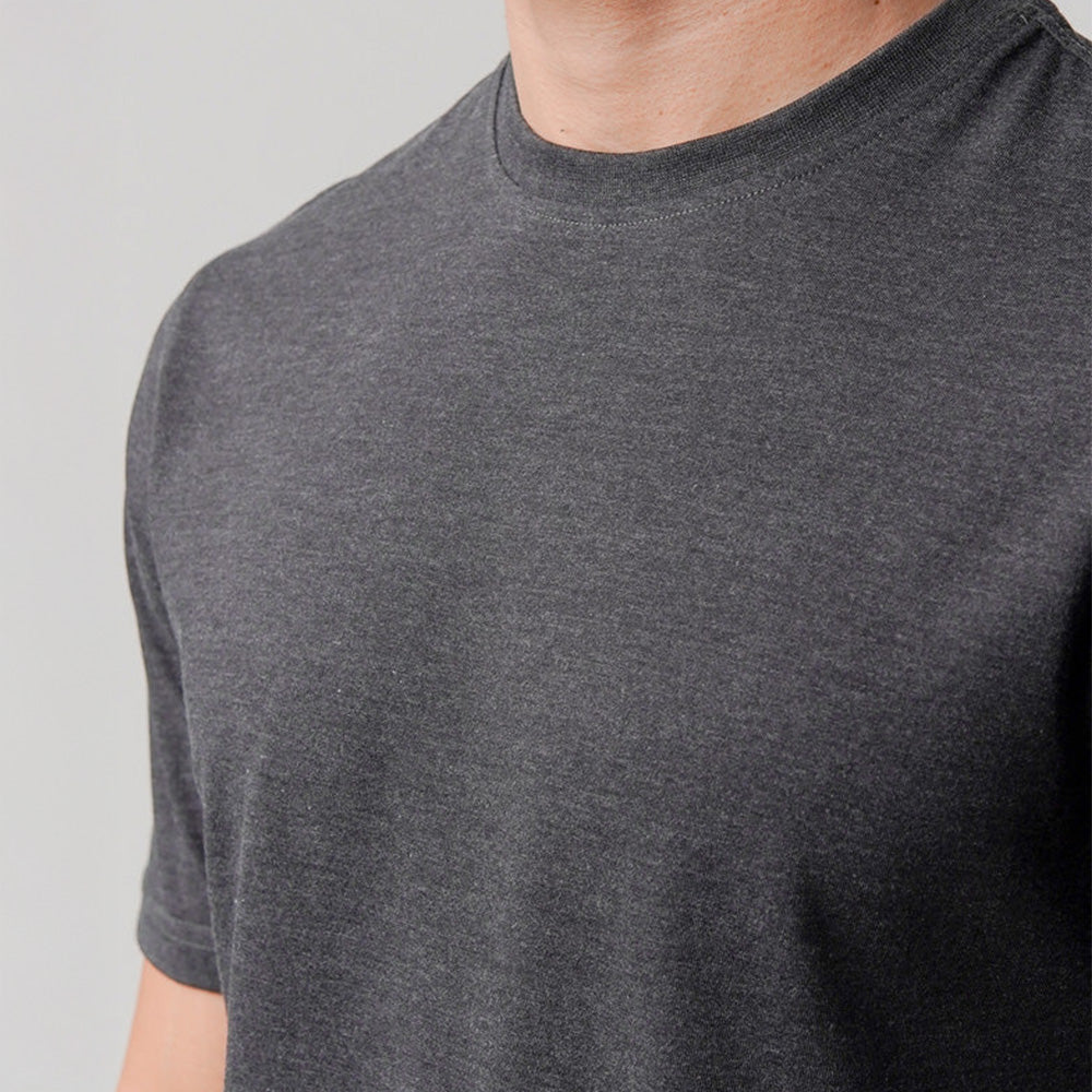 Slim Fit Heather Charcoal T-shirt
