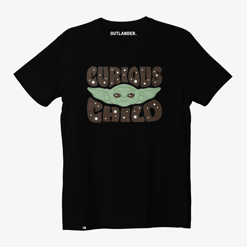 Curious Child T-shirt - Black