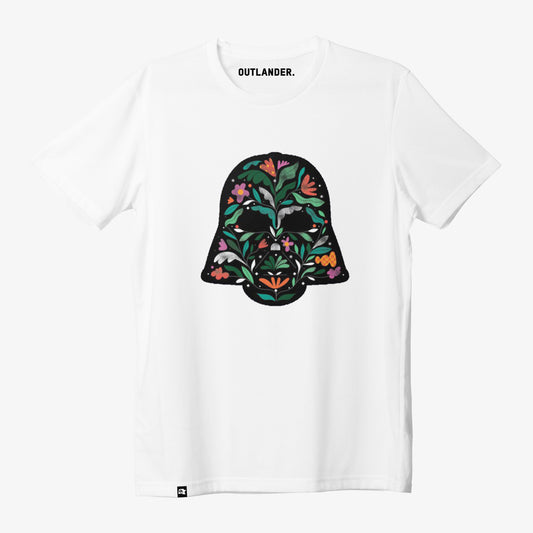 Floral Darth Vader T-shirt
