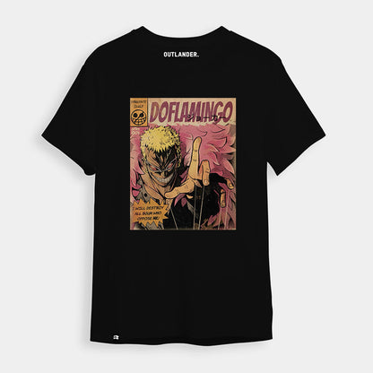 Doflamingo Poster Design Oversized T-shirt