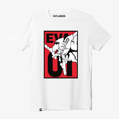 Evangelion 01 Poster Design T-shirt 1
