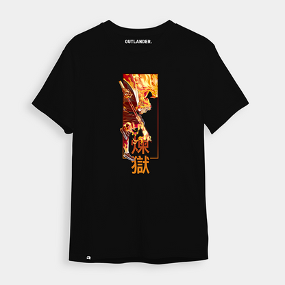 Flame Hashira Rengoku Oversized T-shirt