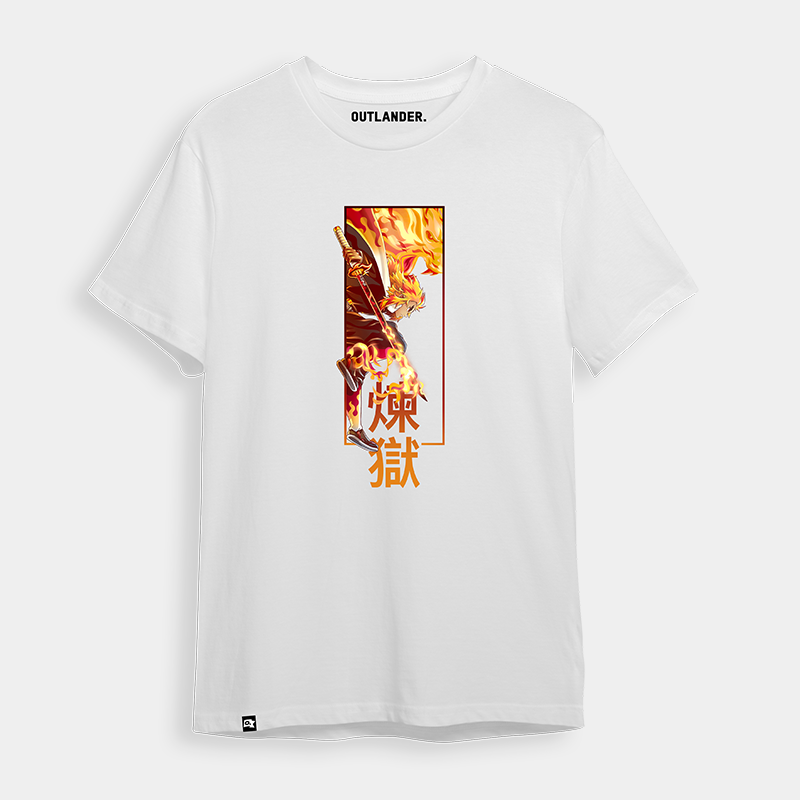 Flame Hashira Rengoku Oversized T-shirt W