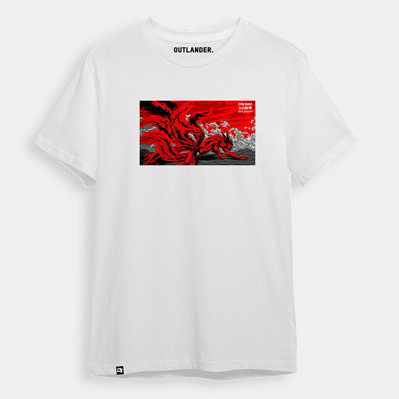 Four Tails Naruto Oversized T-Shirt W
