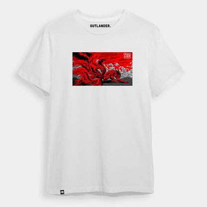 Four Tails Naruto Oversized T-Shirt W