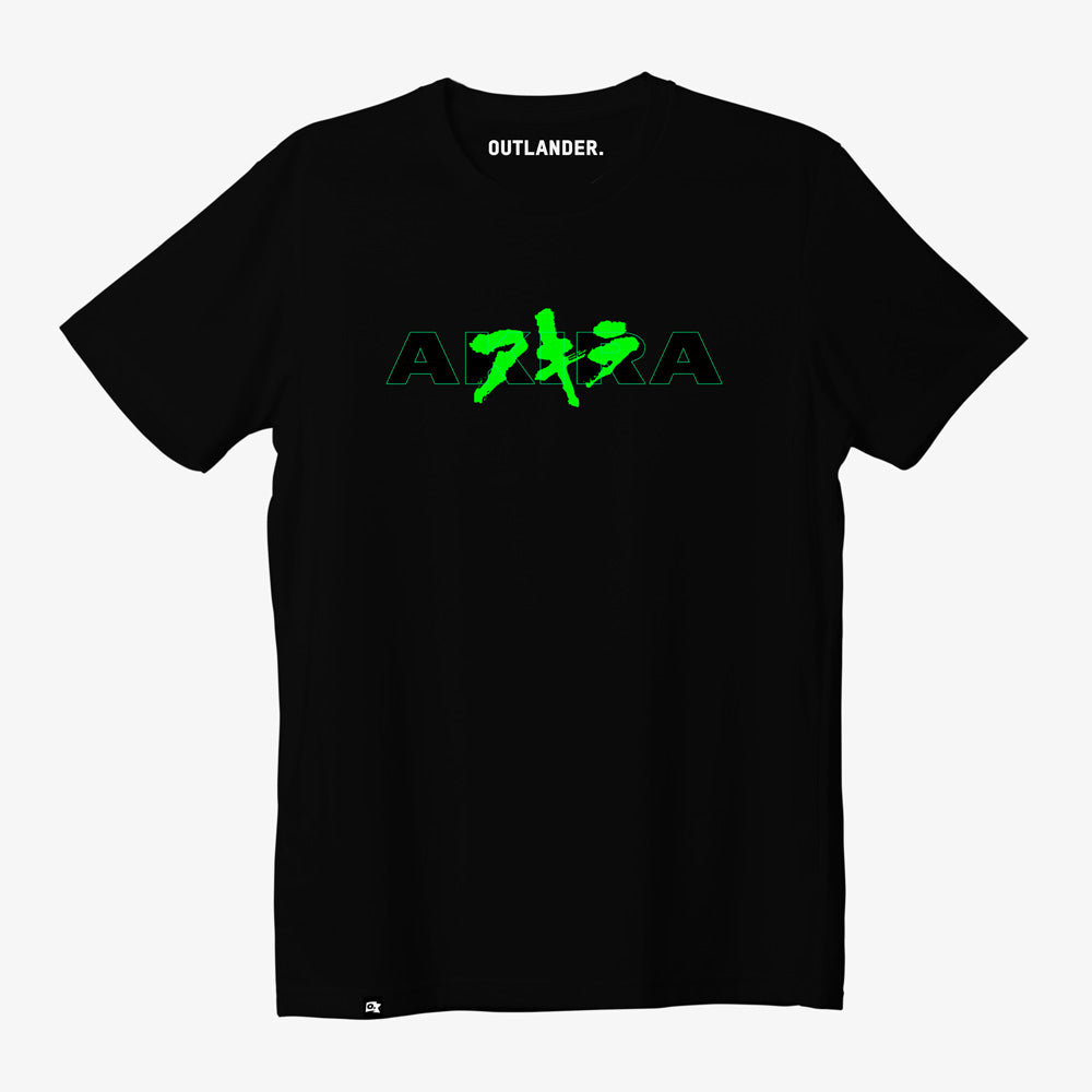 Green Akira Logo T-shirt B