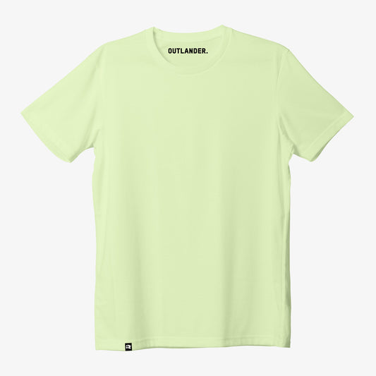 Slim Fit Tea Green T-shirt