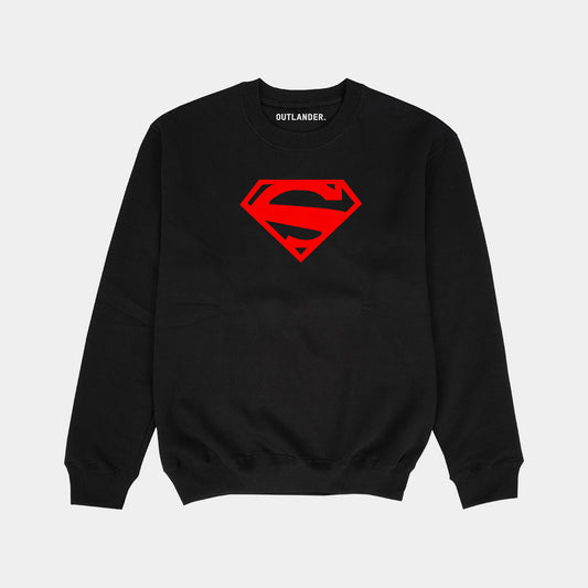 Superman Logo Graphic Sweatshirt