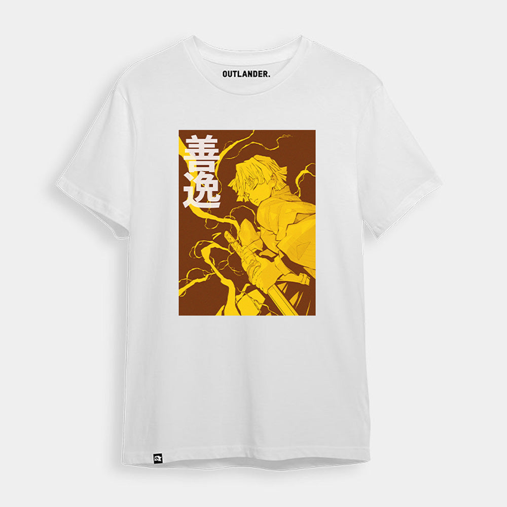 Zenitsu Poster Design Oversized T-shirt W