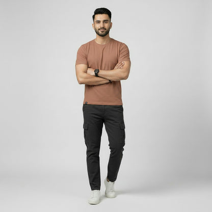 Slim Fit French Beige T-shirt