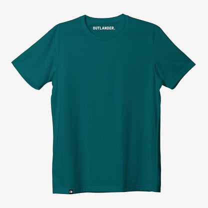 Slim Fit Deep Teal Green T-shirt