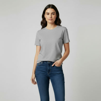Slim Fit Heather Gray T-shirt