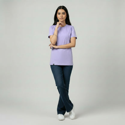 Slim Fit Lilac T-shirt