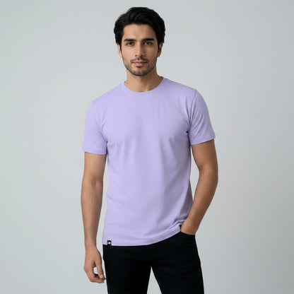 Slim Fit Lilac T-shirt