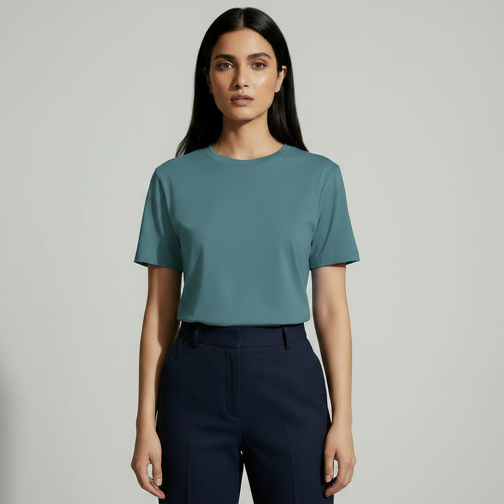 Slim Fit Ming Blue T-shirt