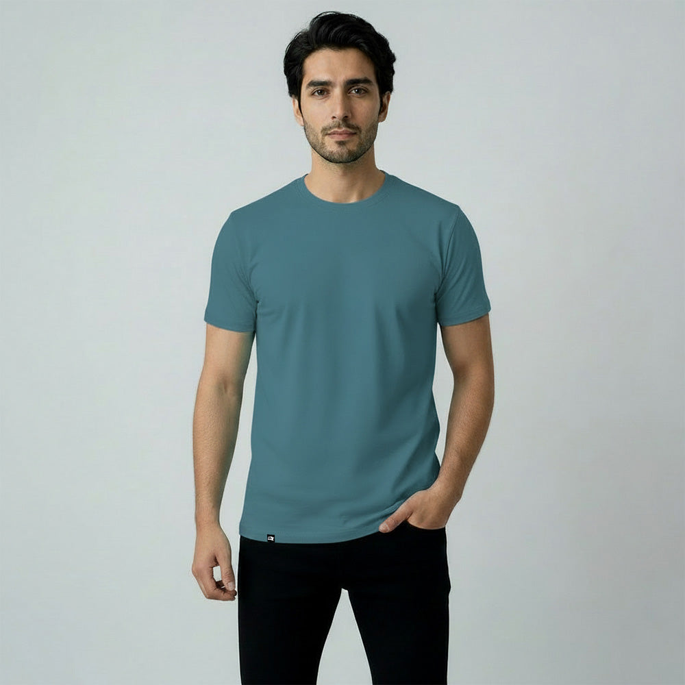 Slim Fit Ming Blue T-shirt