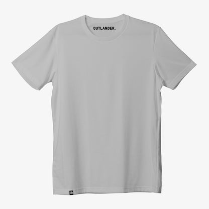 Slim Fit Silver Grey T-shirt